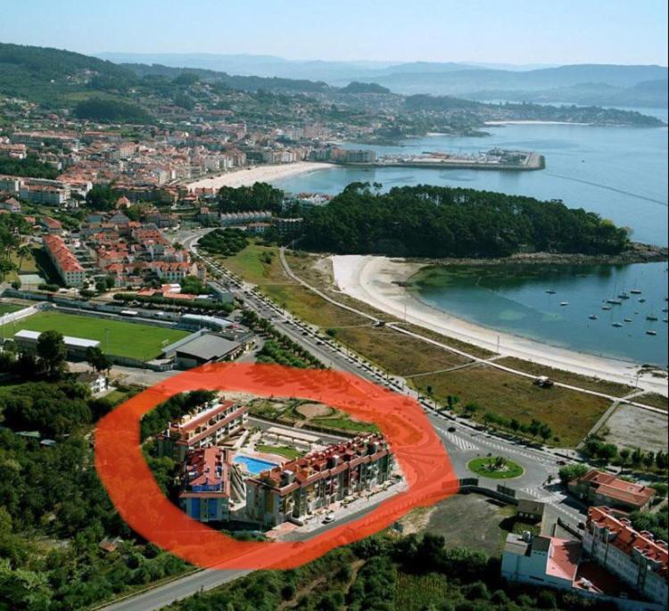 Residencial Illas Atlanticas En Sanxenxo Portonovo Eksteriør billede